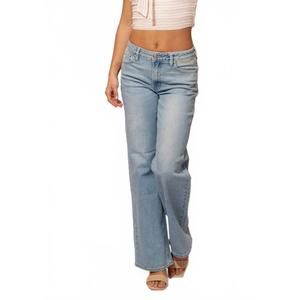NEW JBD. high rise straight leg jeans in light denim